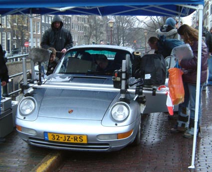 camera on left side of car  (1,9 m tubes)